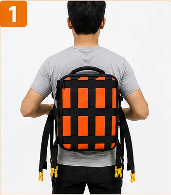 Travel backpack