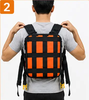 Travel backpack