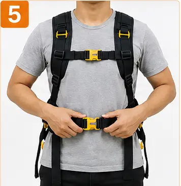 Travel backpack